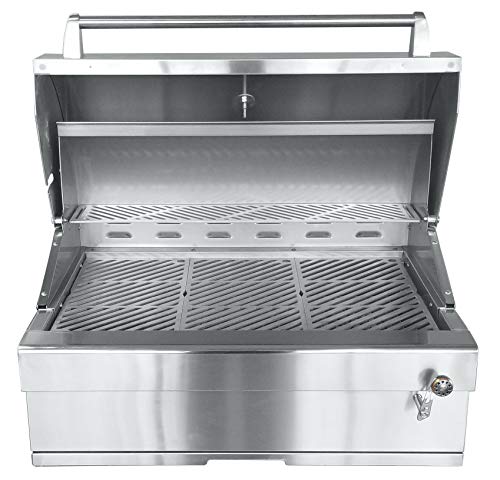 The Grill Store – Barbeques Galore Turbo Charcoal Built-In Grill