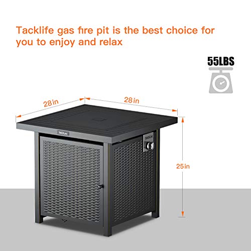 The Grill Store - TACKLIFE Propane Fire Pit Table, Outdoor ... (500 x 500 Pixel)